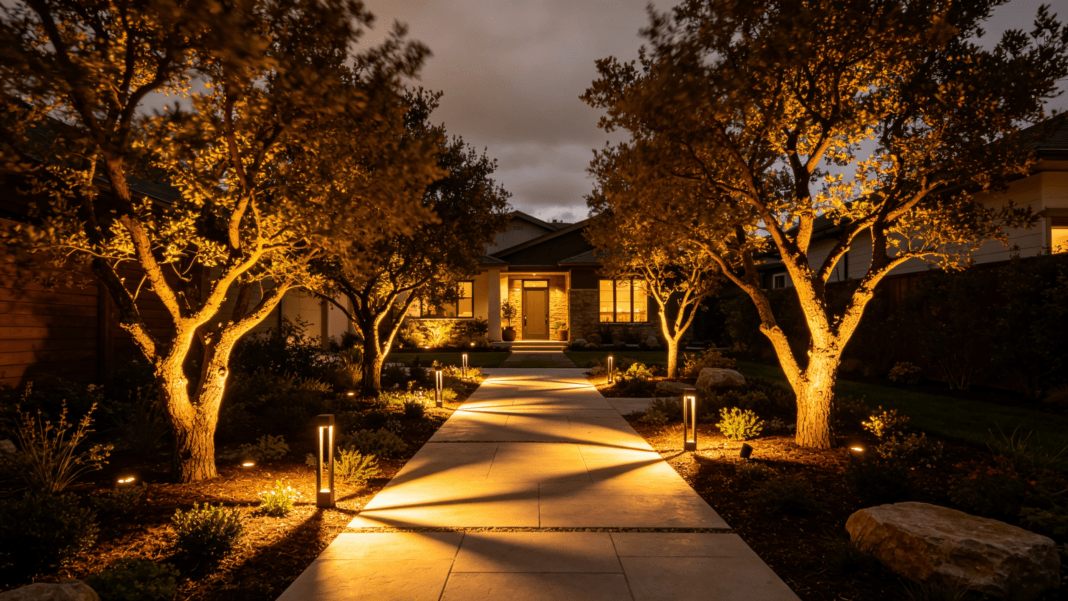 Residential outdoor lighting
